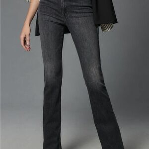 MOTHER Smoking High-Rise Straight Jeans